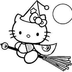 Dibujo para colorear: Hello Kitty (Anime y Manga) #36893 - Dibujos para Colorear e Imprimir Gratis