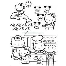 Dibujo Hello Kitty (Anime y Manga) #36922 para imprimir y colorear