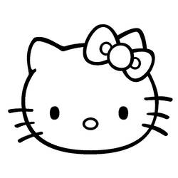 Dibujo para colorear: Hello Kitty (Anime y Manga) #36958 - Dibujos para Colorear e Imprimir Gratis