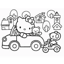 Dibujo Hello Kitty (Anime y Manga) #36961 para imprimir y colorear