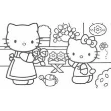 Dibujo Hello Kitty (Anime y Manga) #36973 para imprimir y colorear