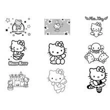 Dibujo Hello Kitty (Anime y Manga) #37050 para imprimir y colorear