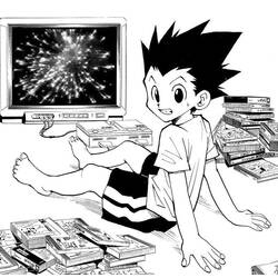 Dibujo para colorear: Hunter x Hunter (Anime y Manga) #201135 - Dibujos para Colorear e Imprimir Gratis