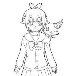 Dibujo Jewelpet (Anime y Manga) #37681 para imprimir y colorear
