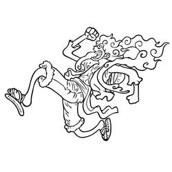 Dibujo para colorear: Luffy (Anime y Manga) #214992 - Dibujos para Colorear e Imprimir Gratis