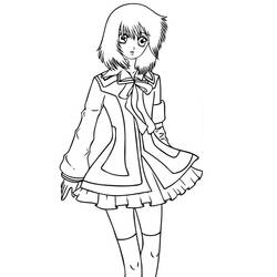Dibujo Mangas (Anime y Manga) #42721 para imprimir y colorear
