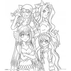 Dibujo Mermaid Melody: Pichi Pichi Pitch (Anime y Manga) #53764 para imprimir y colorear
