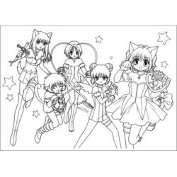 Dibujos para colorear: Mew Mew Power - Dibujos para Colorear e Imprimir Gratis