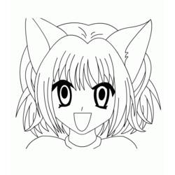 Dibujo para colorear: Mew Mew Power (Anime y Manga) #46193 - Dibujos para Colorear e Imprimir Gratis