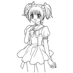 Dibujo para colorear: Mew Mew Power (Anime y Manga) #46197 - Dibujos para Colorear e Imprimir Gratis