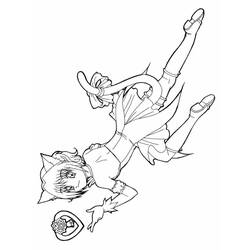 Dibujo para colorear: Mew Mew Power (Anime y Manga) #46200 - Dibujos para Colorear e Imprimir Gratis