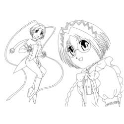 Dibujo para colorear: Mew Mew Power (Anime y Manga) #46241 - Dibujos para Colorear e Imprimir Gratis