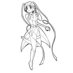 Dibujo para colorear: Mew Mew Power (Anime y Manga) #46293 - Dibujos para Colorear e Imprimir Gratis