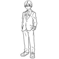 Dibujo para colorear: My Hero Academia (Anime y Manga) #175994 - Dibujos para Colorear e Imprimir Gratis