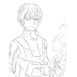 Dibujo para colorear: My Hero Academia (Anime y Manga) #175995 - Dibujos para Colorear e Imprimir Gratis