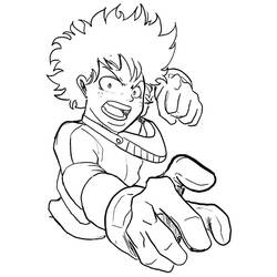 Dibujo para colorear: My Hero Academia (Anime y Manga) #175997 - Dibujos para Colorear e Imprimir Gratis