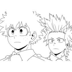 Dibujo para colorear: My Hero Academia (Anime y Manga) #175999 - Dibujos para Colorear e Imprimir Gratis