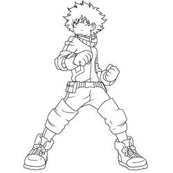 Dibujo para colorear: My Hero Academia (Anime y Manga) #176001 - Dibujos para Colorear e Imprimir Gratis