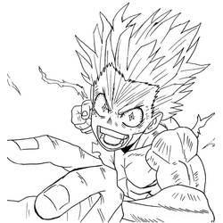 Dibujo para colorear: My Hero Academia (Anime y Manga) #176004 - Dibujos para Colorear e Imprimir Gratis
