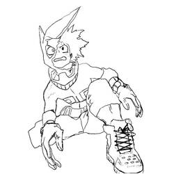 Dibujo para colorear: My Hero Academia (Anime y Manga) #176006 - Dibujos para Colorear e Imprimir Gratis