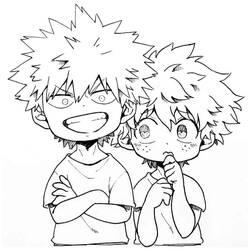 Dibujo para colorear: My Hero Academia (Anime y Manga) #176007 - Dibujos para Colorear e Imprimir Gratis