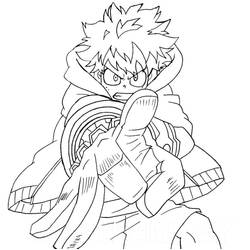 Dibujo para colorear: My Hero Academia (Anime y Manga) #176008 - Dibujos para Colorear e Imprimir Gratis