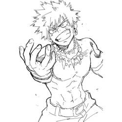 Dibujo para colorear: My Hero Academia (Anime y Manga) #176011 - Dibujos para Colorear e Imprimir Gratis