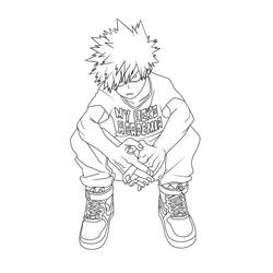 Dibujo para colorear: My Hero Academia (Anime y Manga) #176017 - Dibujos para Colorear e Imprimir Gratis