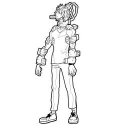 Dibujo para colorear: My Hero Academia (Anime y Manga) #176019 - Dibujos para Colorear e Imprimir Gratis