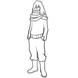 Dibujo para colorear: My Hero Academia (Anime y Manga) #176025 - Dibujos para Colorear e Imprimir Gratis