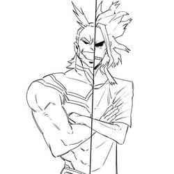 Dibujo para colorear: My Hero Academia (Anime y Manga) #176027 - Dibujos para Colorear e Imprimir Gratis