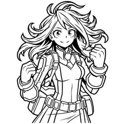 Dibujo para colorear: My Hero Academia (Anime y Manga) #218531 - Dibujos para Colorear e Imprimir Gratis