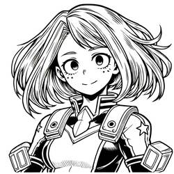 Dibujo para colorear: My Hero Academia (Anime y Manga) #218533 - Dibujos para Colorear e Imprimir Gratis