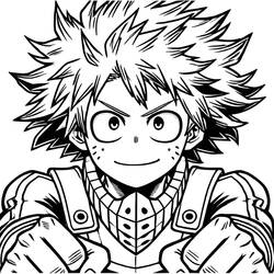 Dibujo para colorear: My Hero Academia (Anime y Manga) #218534 - Dibujos para Colorear e Imprimir Gratis