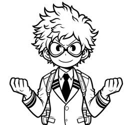 Dibujo para colorear: My Hero Academia (Anime y Manga) #218538 - Dibujos para Colorear e Imprimir Gratis