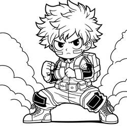 Dibujo para colorear: My Hero Academia (Anime y Manga) #218542 - Dibujos para Colorear e Imprimir Gratis
