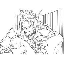 Dibujo para colorear: Nezuko (Anime y Manga) #182844 - Dibujos para Colorear e Imprimir Gratis