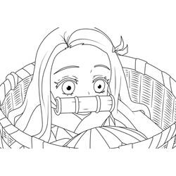 Dibujo para colorear: Nezuko (Anime y Manga) #182853 - Dibujos para Colorear e Imprimir Gratis