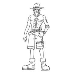 Dibujos para colorear: One Piece - Dibujos para Colorear e Imprimir Gratis