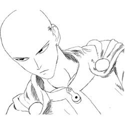 Dibujo One Punch Man (Anime y Manga) #183070 para imprimir y colorear