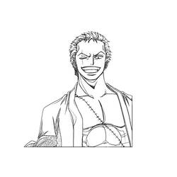 Dibujo para colorear: Roronoa Zoro (Anime y Manga) #172498 - Dibujos para Colorear e Imprimir Gratis