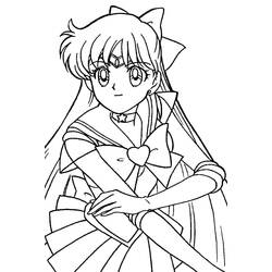 Dibujo Sailor Moon (Anime y Manga) #182985 para imprimir y colorear