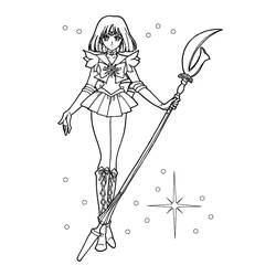 Dibujo Sailor Moon (Anime y Manga) #182987 para imprimir y colorear