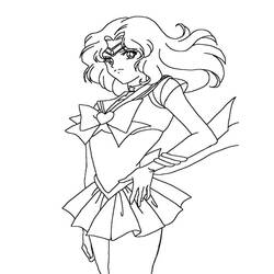 Dibujo Sailor Moon (Anime y Manga) #182988 para imprimir y colorear