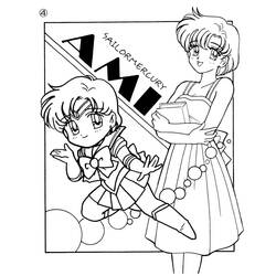 Dibujo Sailor Moon (Anime y Manga) #182990 para imprimir y colorear
