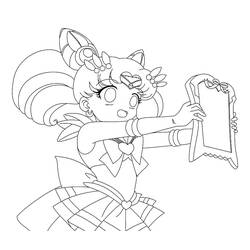 Dibujo Sailor Moon (Anime y Manga) #182997 para imprimir y colorear