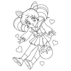 Dibujo Sailor Moon (Anime y Manga) #182998 para imprimir y colorear