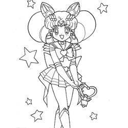 Dibujo Sailor Moon (Anime y Manga) #183009 para imprimir y colorear