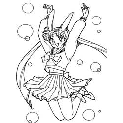 Dibujo Sailor Moon (Anime y Manga) #183024 para imprimir y colorear