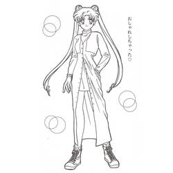 Dibujo Sailor Moon (Anime y Manga) #183031 para imprimir y colorear